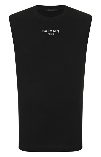 Мужская хлопковая майка BALMAIN, арт. FH1EC025/BD10