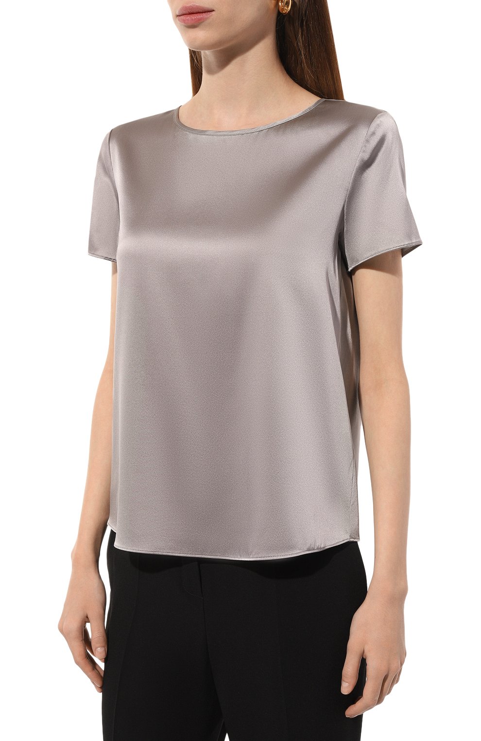 Атласный топ EMPORIO ARMANI, арт. 8N2K15/2NXXZ, фото 3