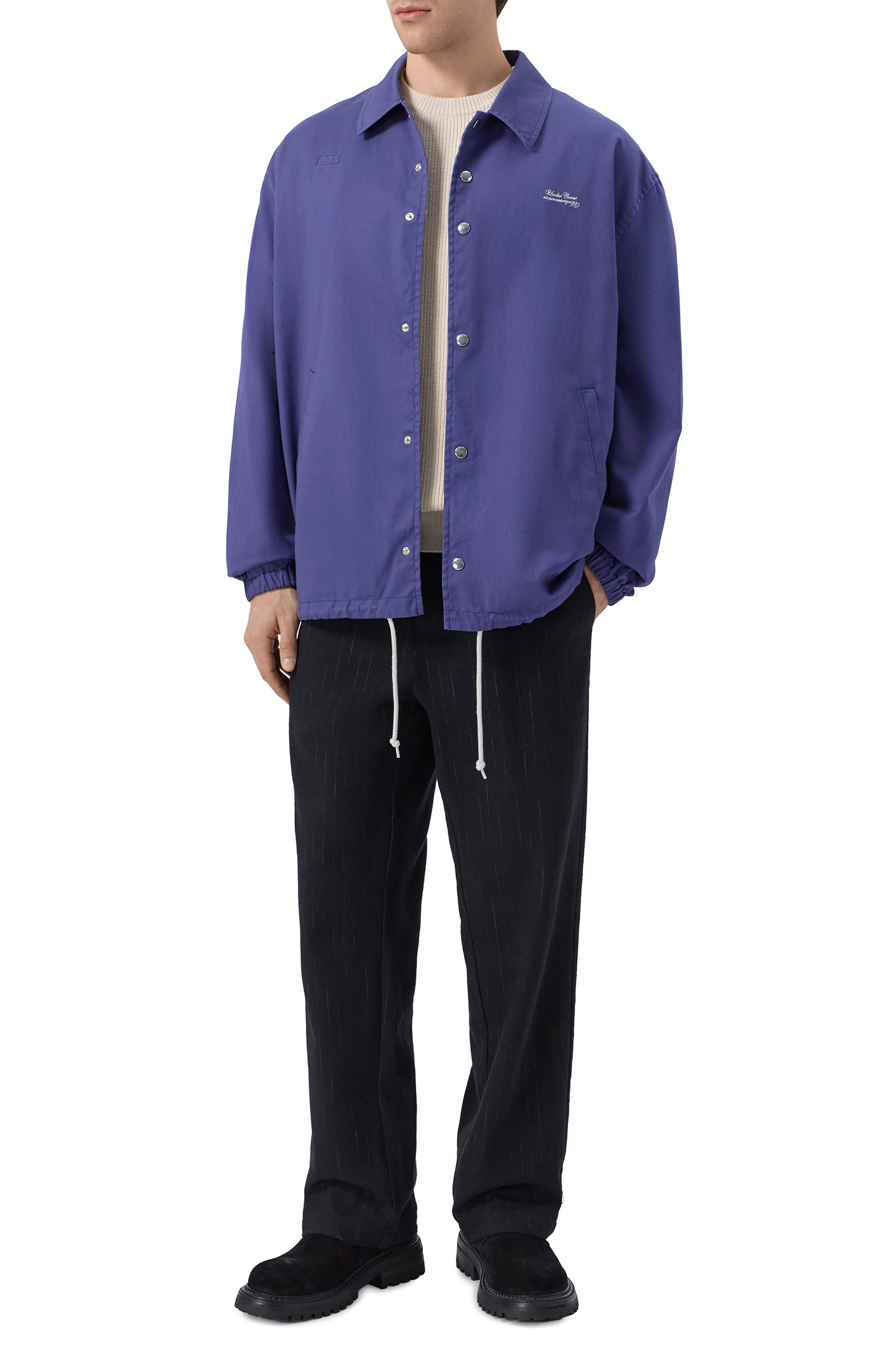 Хлопковая куртка-рубашка UNDERCOVER, арт. UP1F4204, фото 2