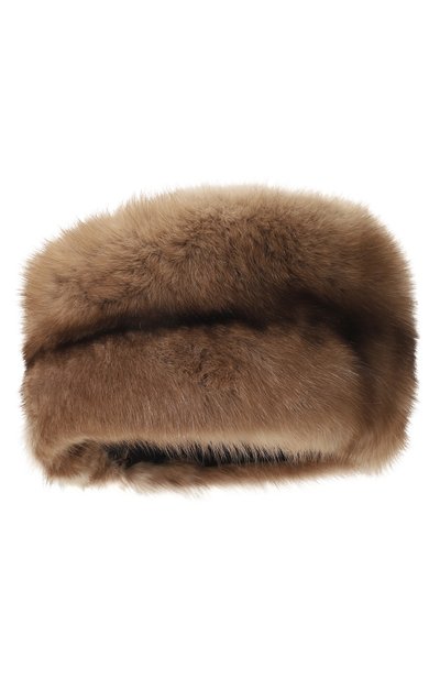 Женская шапка-кубанка из меха норки и соболя VICTORIA KUSENKOVA, арт. 060203605455