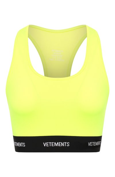Женский топ VETEMENTS, арт. SS20TR342 1624/W/FLU0 YELL0W