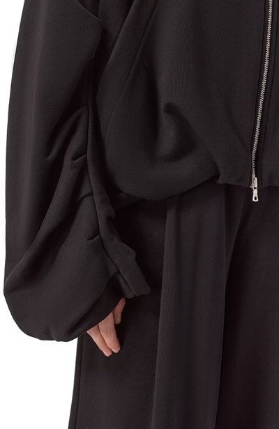 Хлопковая толстовка DRIES VAN NOTEN черного цвета по цене 84950 руб., арт. 131107/4610, фото 5 Хлопковая толстовка DRIES VAN NOTEN, арт. 131107/4610, фото 5