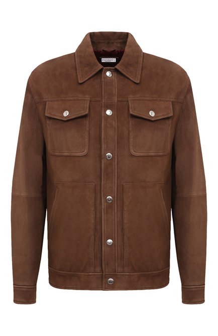 Мужская замшевая куртка BRUNELLO CUCINELLI, арт. MPCAE1965