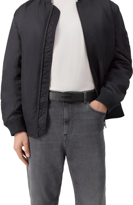 Кожаный ремень Dirk Bikkembergs BKCU01221M115 Чёрный  BKCU01221M115 Фото 2