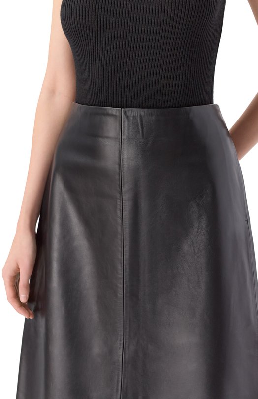 Кожаная юбка Noble&Brulee NB74/17102025 Чёрный  NB74/17102025 Фото 5