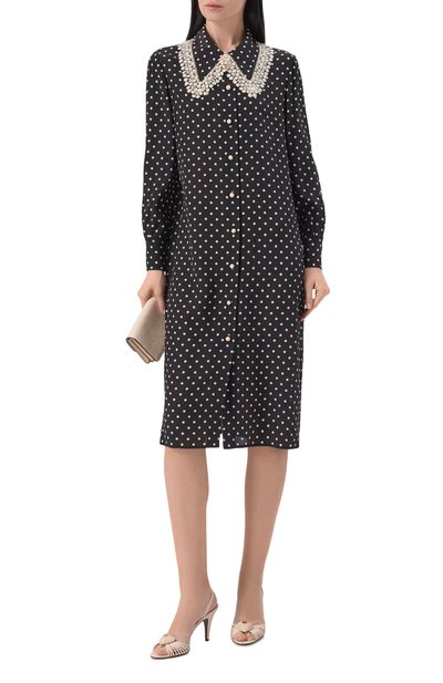 Шелковое платье VALENTINO, арт. 8B3VAHV7/9DW, фото 2