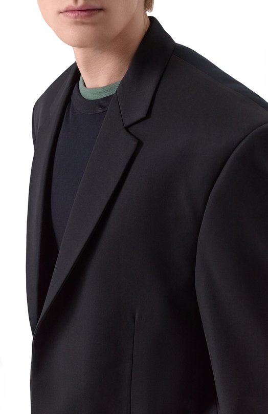 Шерстяной пиджак Balenciaga 838840/TJT35 Чёрный  838840/TJT35 Фото 5