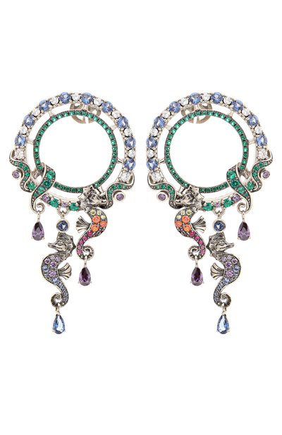 Женские серьги seahorses QUEENSBEE, арт. 201399