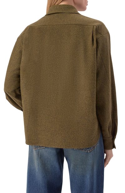 Шерстяная рубашка MAX MARA, арт. BENARES1234, фото 4
