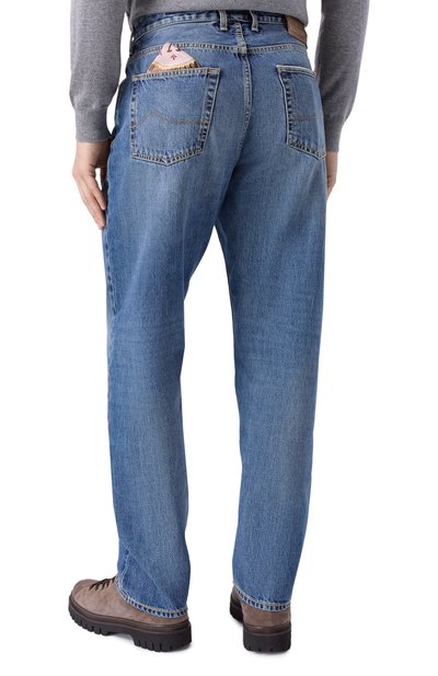 Джинсы JACOB COHEN синего цвета по цене 124500 руб., арт. 25I P/JUL_QL030 074 T789A V1, фото 4 Джинсы JACOB COHEN, арт. 25I P/JUL_QL030 074 T789A V1, фото 4