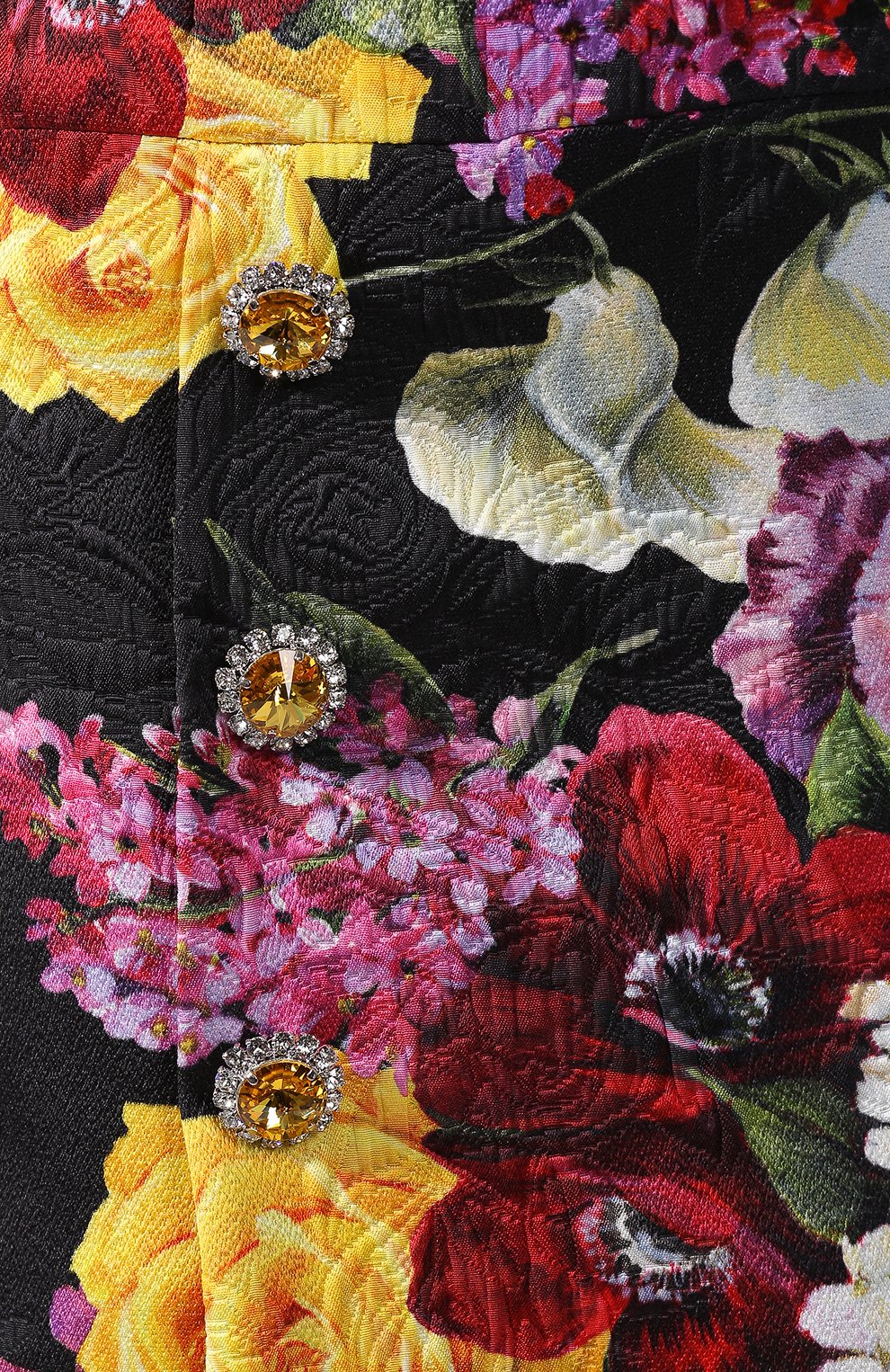 Юбка из смеси хлопка и вискозы DOLCE & GABBANA, арт. F4BJWZ/HSMW5, фото 5