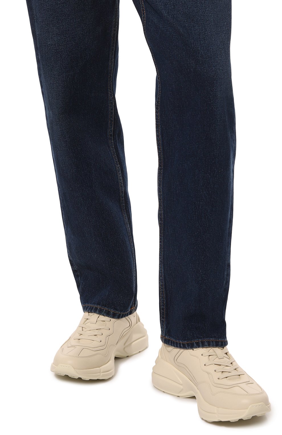 Кожаные кроссовки rhyton disney x gucci GUCCI, арт. 646509 DRW00, фото 3