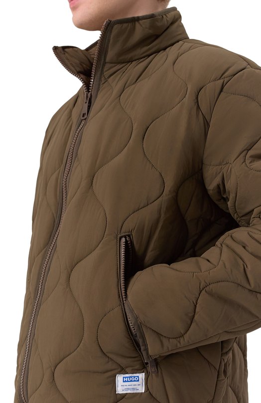 Утепленная куртка HUGO Blue 50546664 Зелёный  50546664 Фото 5