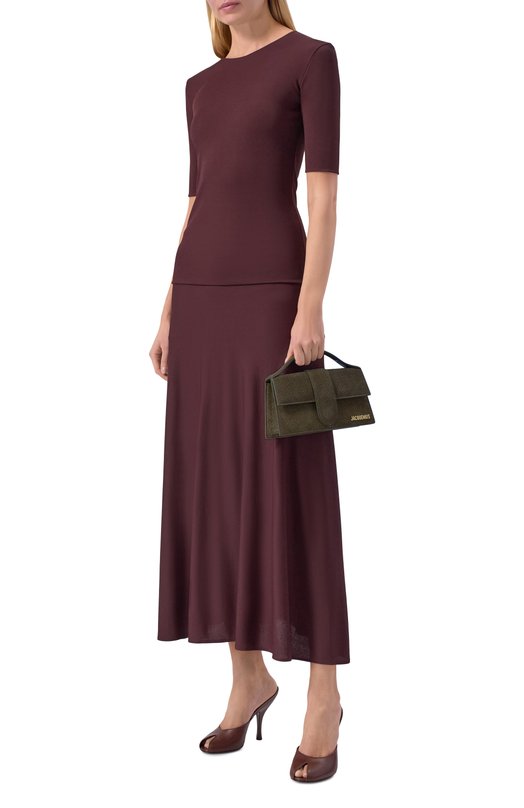 Сумка Le Grand Bambino Jacquemus 26EBAW00007/AC39A02 Хаки  26EBAW00007/AC39A02 Фото 3