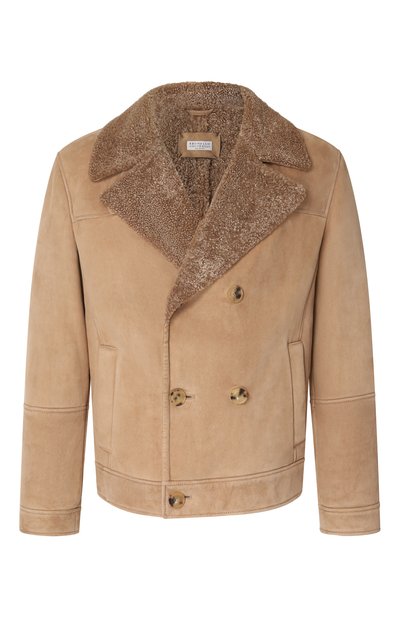 Мужская дубленка из овчины BRUNELLO CUCINELLI, арт. MPMLV2003