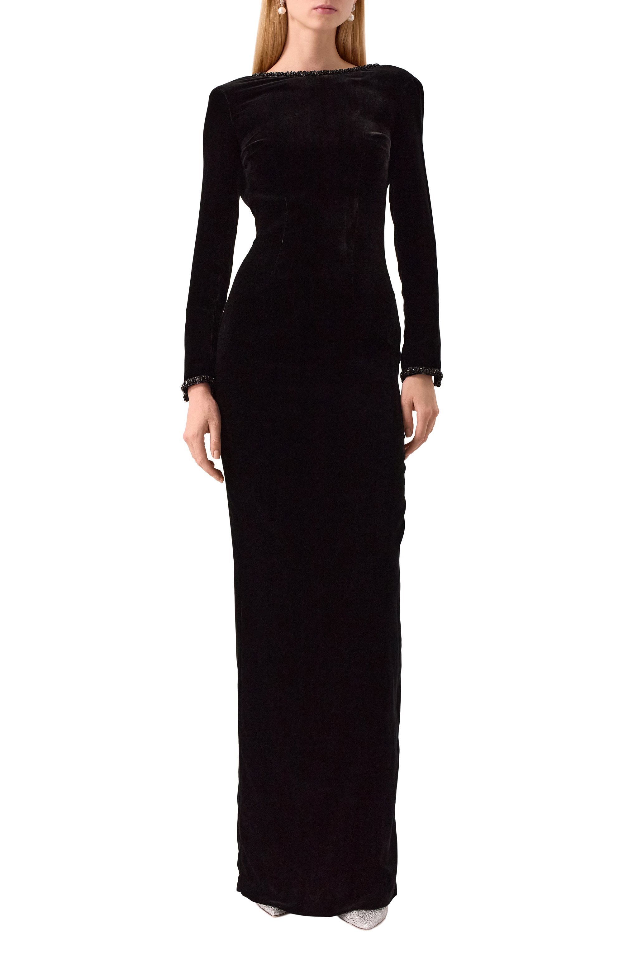 Бархатное платье LOUVE, арт. 24-1-19-10-01, фото 2