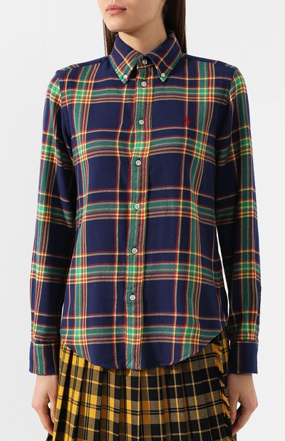 Хлопковая рубашка POLO RALPH LAUREN, арт. 211765005, фото 3
