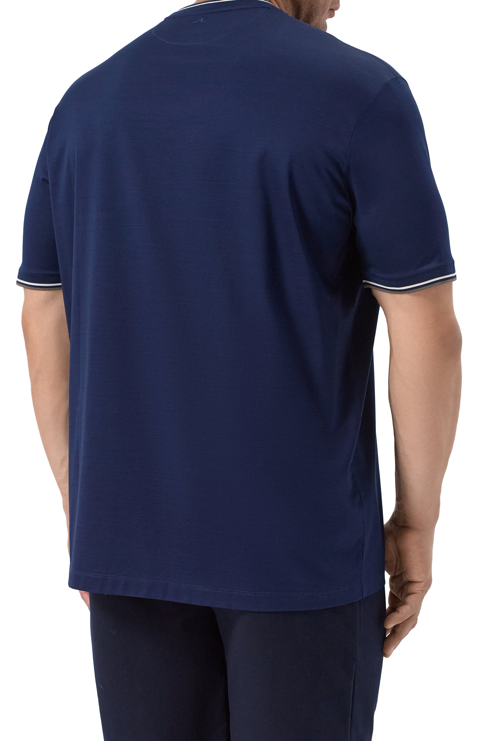 Хлопковая футболка PAUL&SHARK, арт. 25411025, фото 4