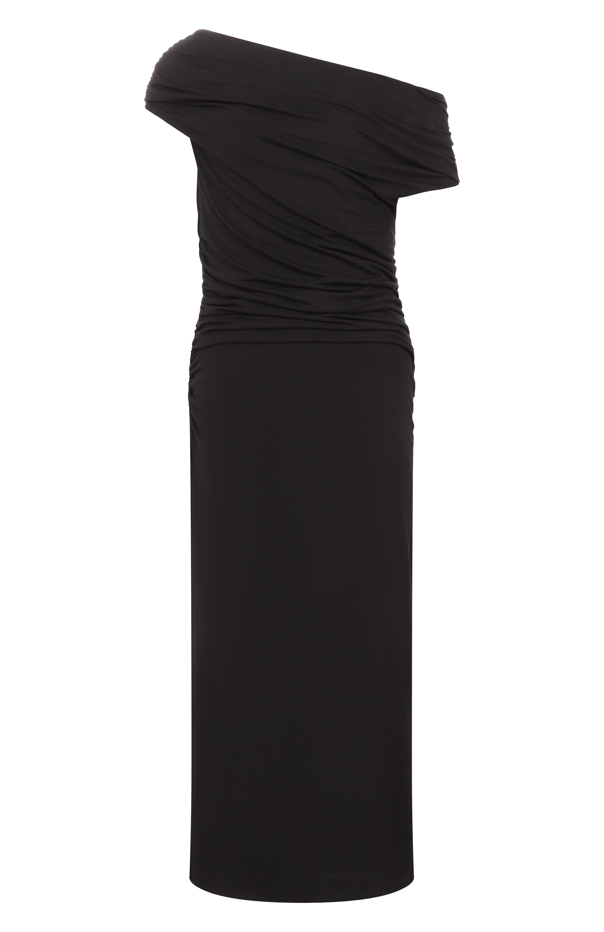 Платье из вискозы PIETRO BRUNELLI черного цвета по цене 21800 руб., арт. AG2554/BBBAMB, фото 1 Платье из вискозы PIETRO BRUNELLI, арт. AG2554/BBBAMB, фото 1