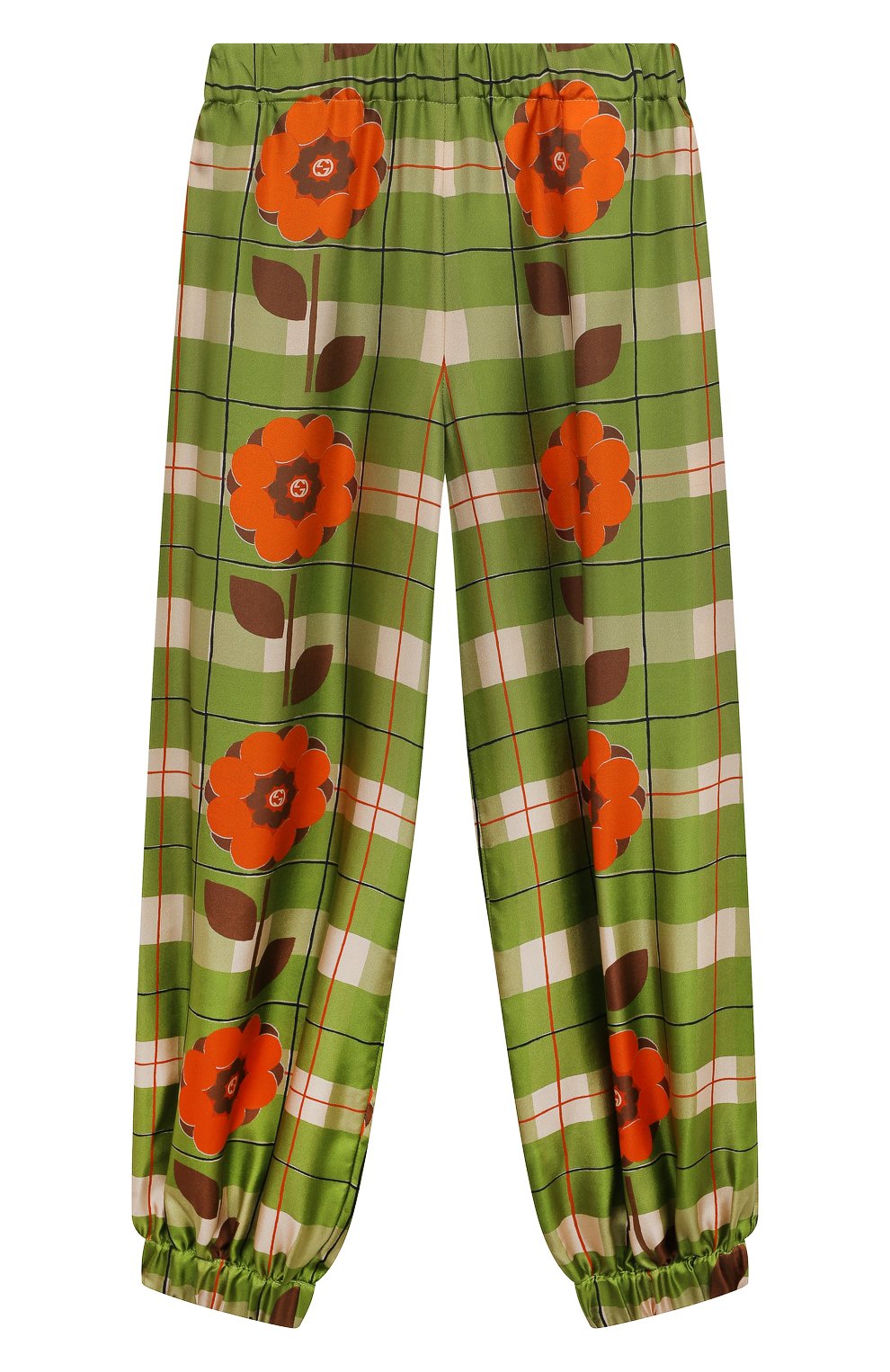 Шелковые джоггеры GUCCI, арт. 629038 ZAE60, фото 1