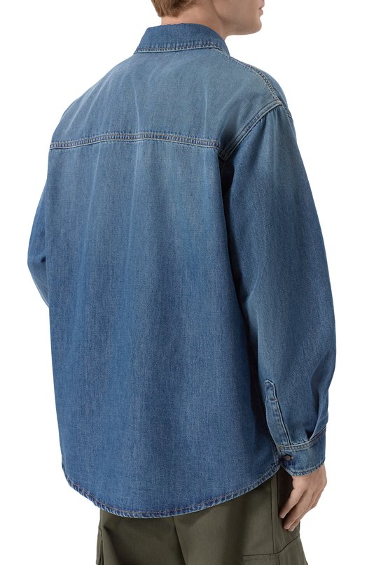 Джинсовая рубашка Ethan Darkpark MSH11/TBL01 Синий  MSH11/TBL01 Фото 4