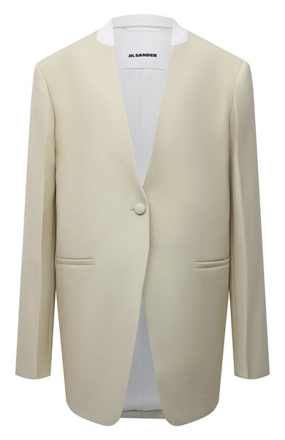 Женский шерстяной жакет JIL SANDER, арт. JSWT135710-WT201000