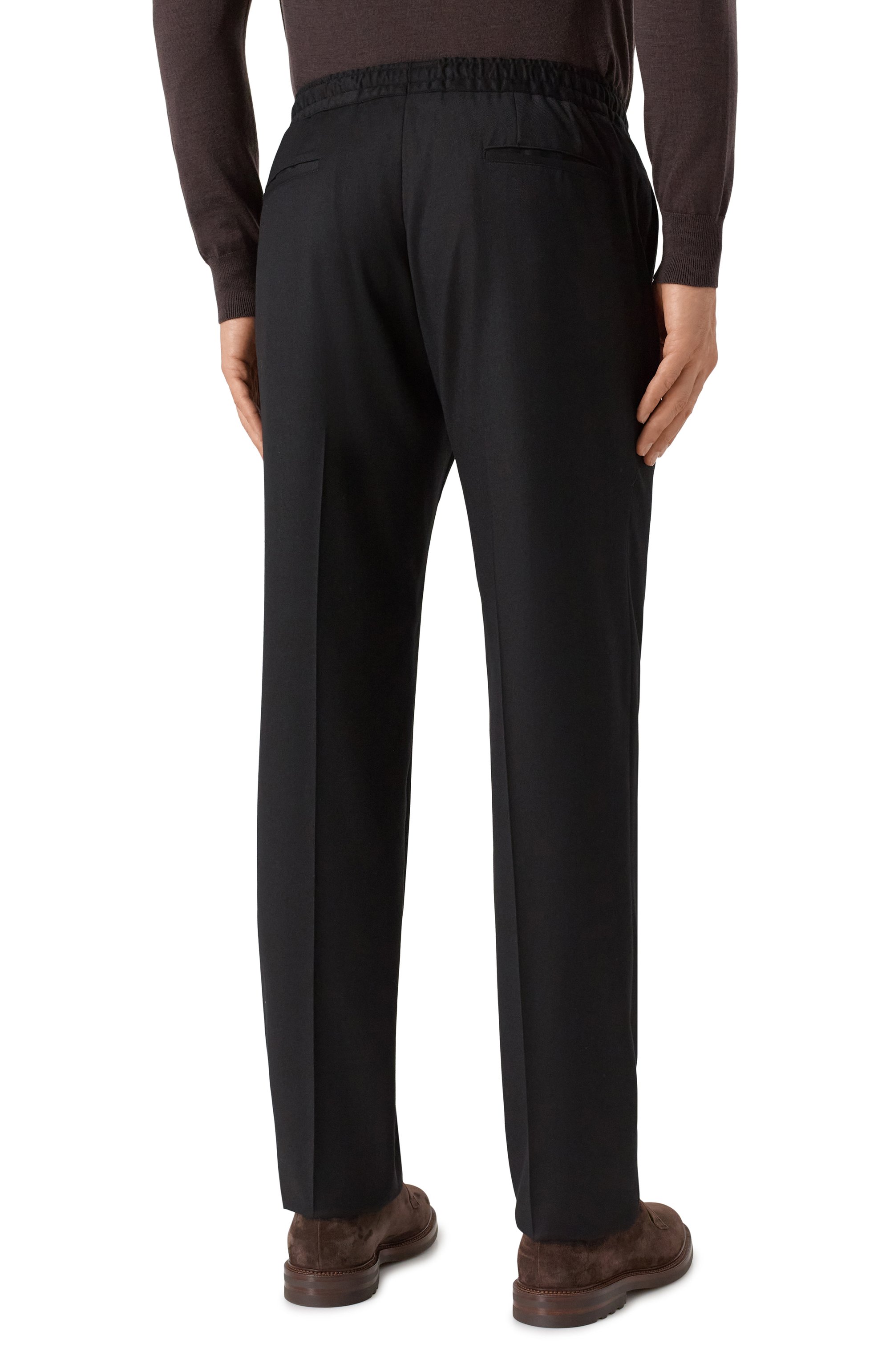 Шерстяные брюки KITON, арт. UPN01K0124G08, фото 4