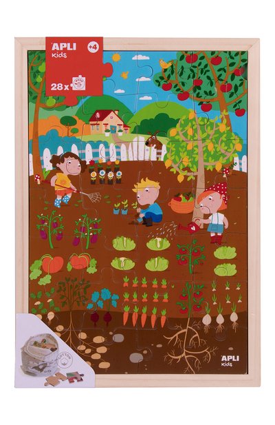 Деревянный пазл сад APLI KIDS, арт. 17197, фото 1