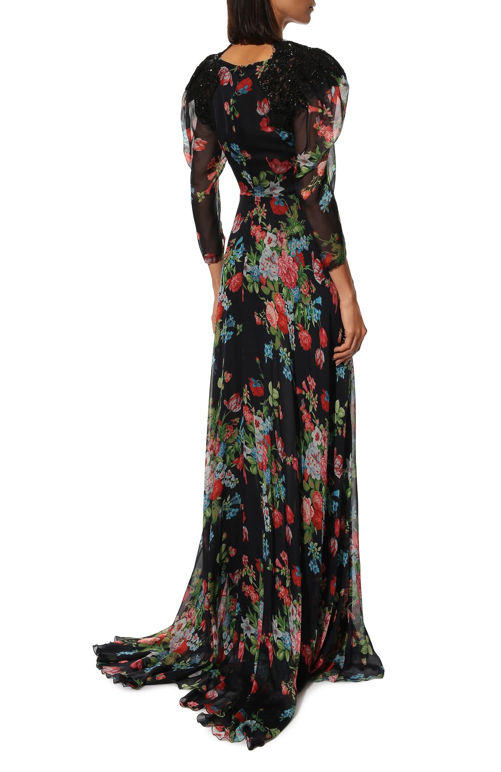 Шелковое платье ULYANA SERGEENKO, арт. ABL054SK17A (0287з17), фото 4