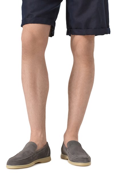 Замшевые лоферы MILLE 885, арт. GLASG0W/PEACH, фото 3