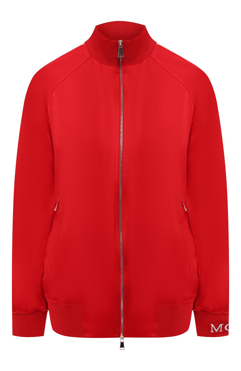 Кардиган MONCLER красного цвета по цене 69950 руб., арт. E1-093-57603-00-C0006, фото 1 Кардиган MONCLER, арт. E1-093-57603-00-C0006, фото 1