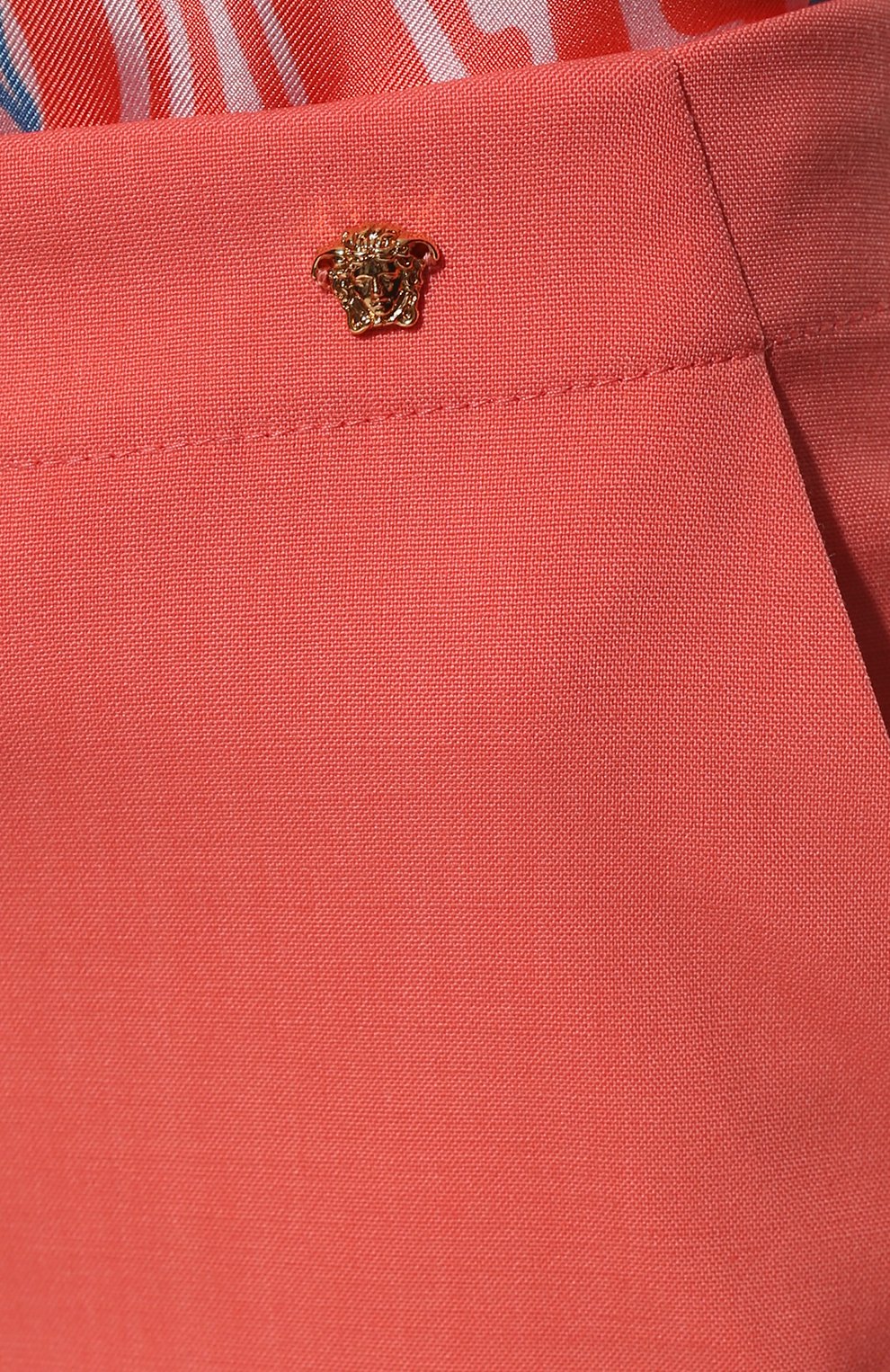 Шерстяные брюки VERSACE, арт. 1003538/1A00537, фото 5