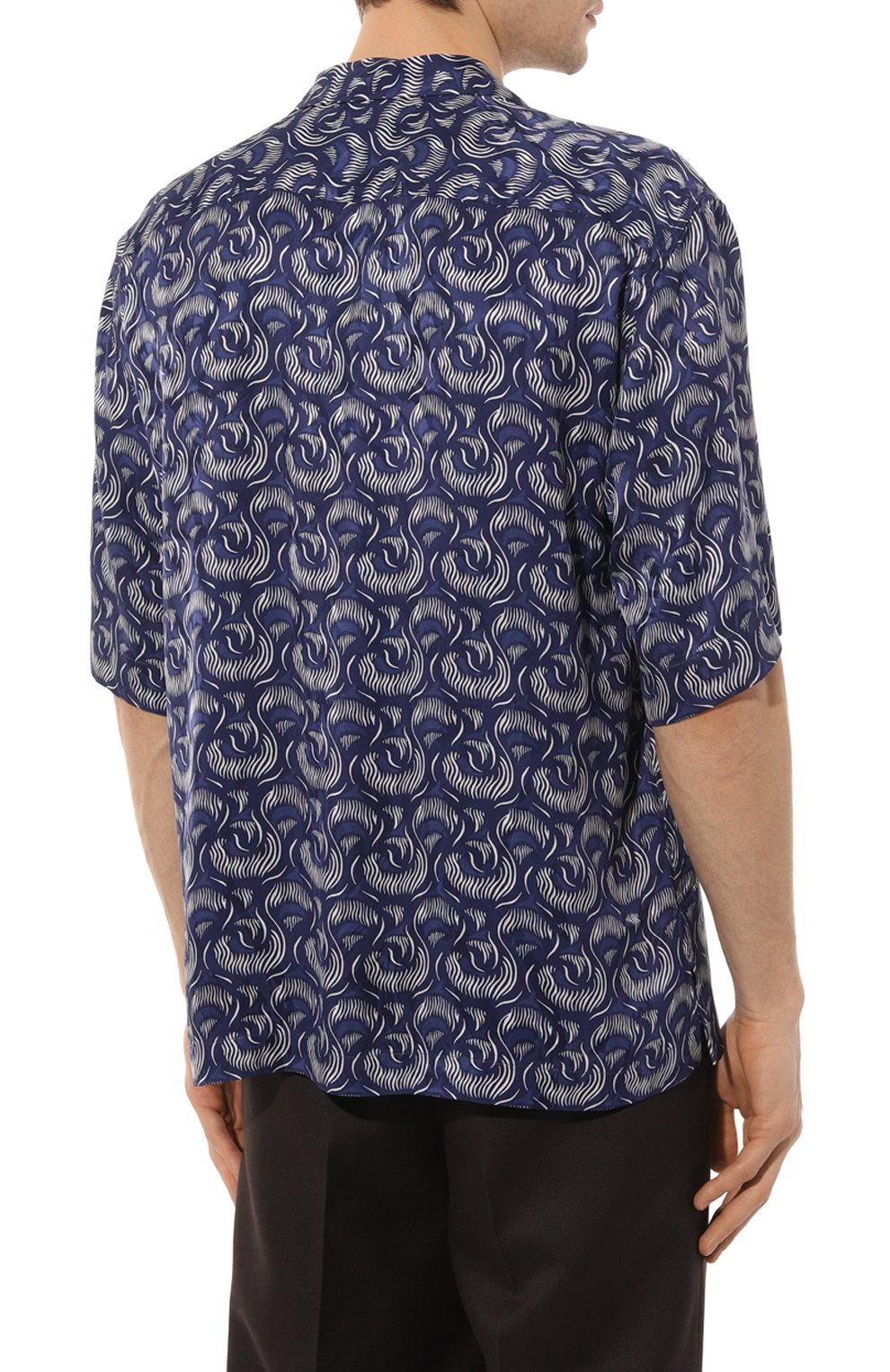 Рубашка из вискозы DRIES VAN NOTEN, арт. 231-020718-6033, фото 4