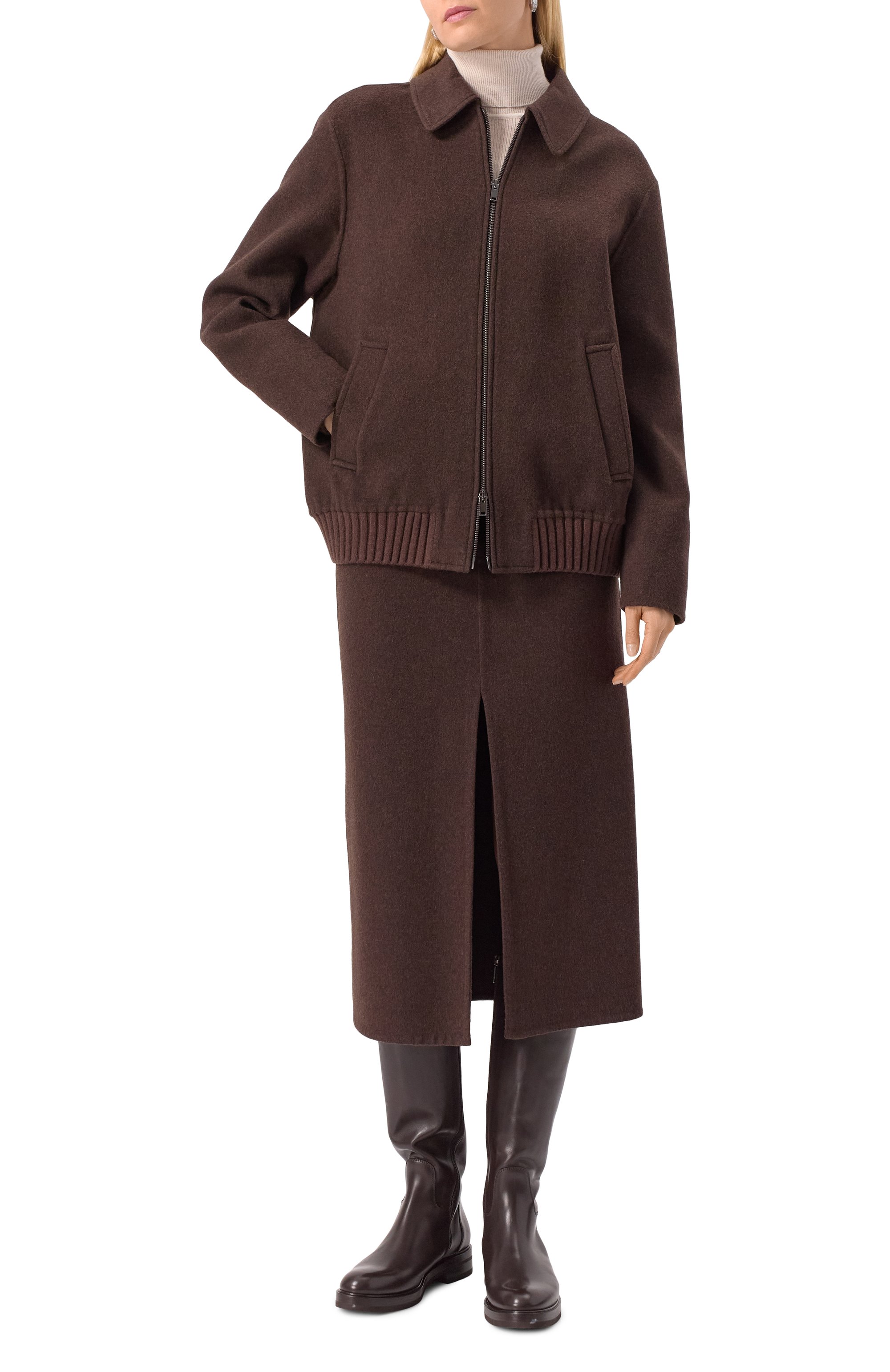 Бомбер из шерсти и кашемира MVST, арт. TXTRBCK-Y331-1/LP1446, фото 2