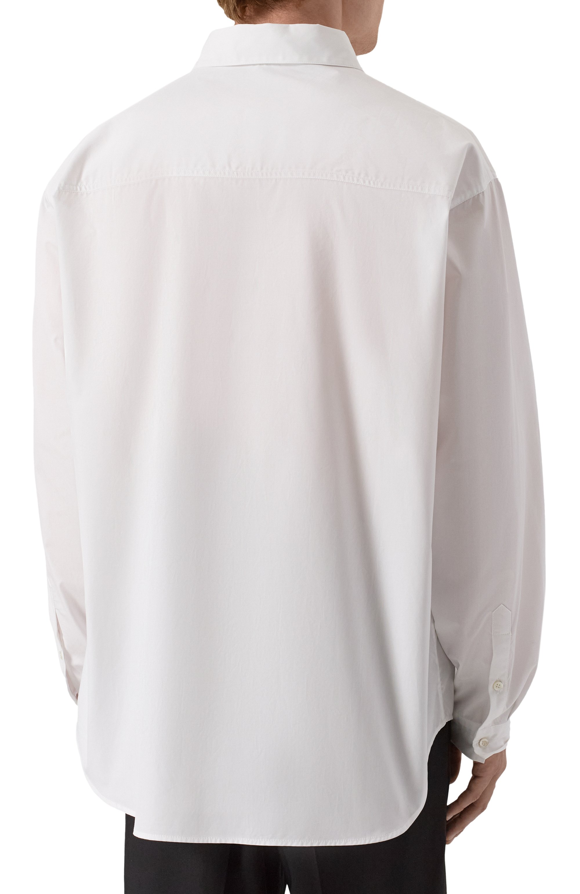 Хлопковая рубашка ISABEL BENENATO, арт. UW51F25, фото 4