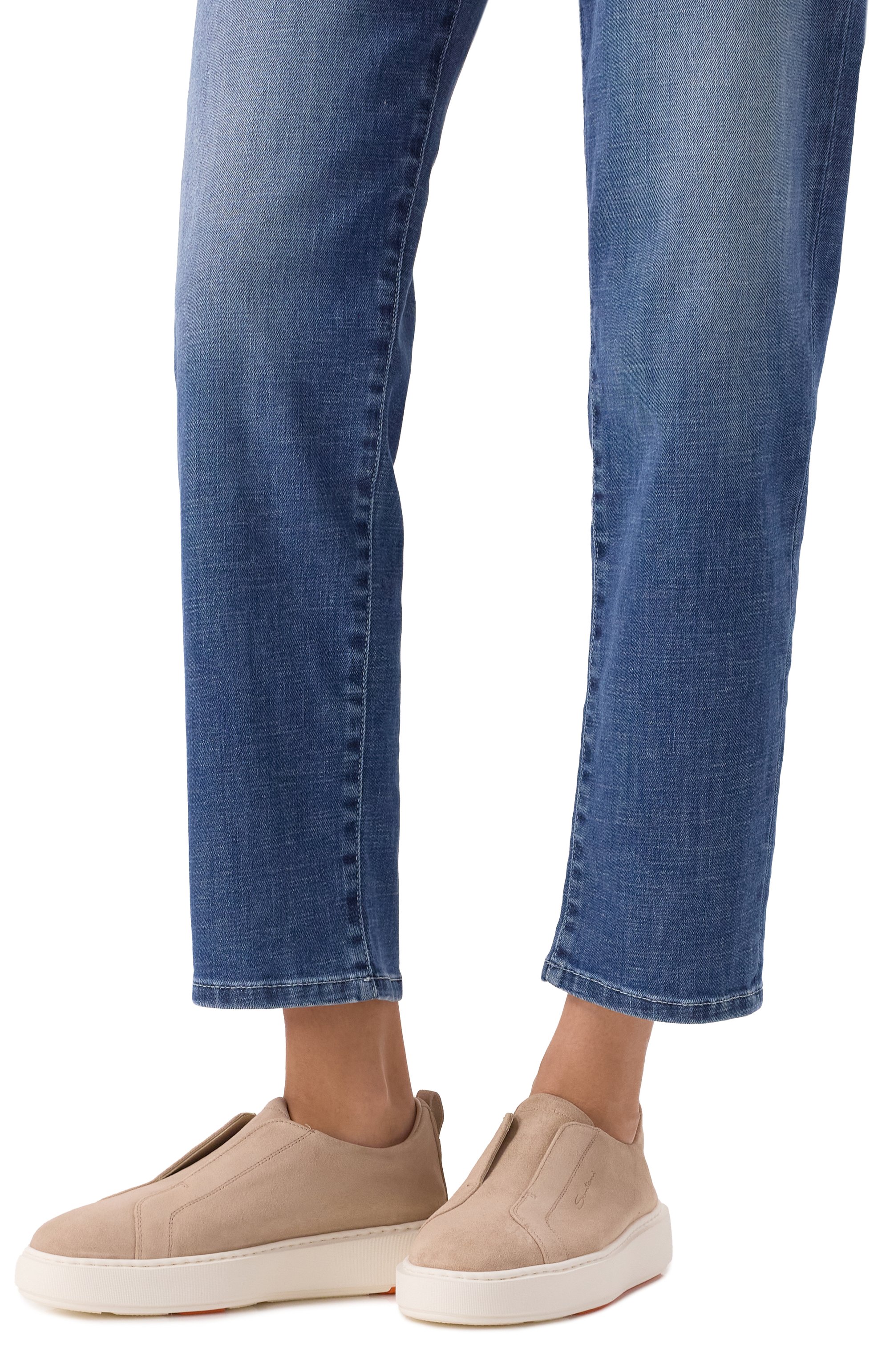 Замшевые кеды SANTONI, арт. WBCG61323BARTSAP, фото 3