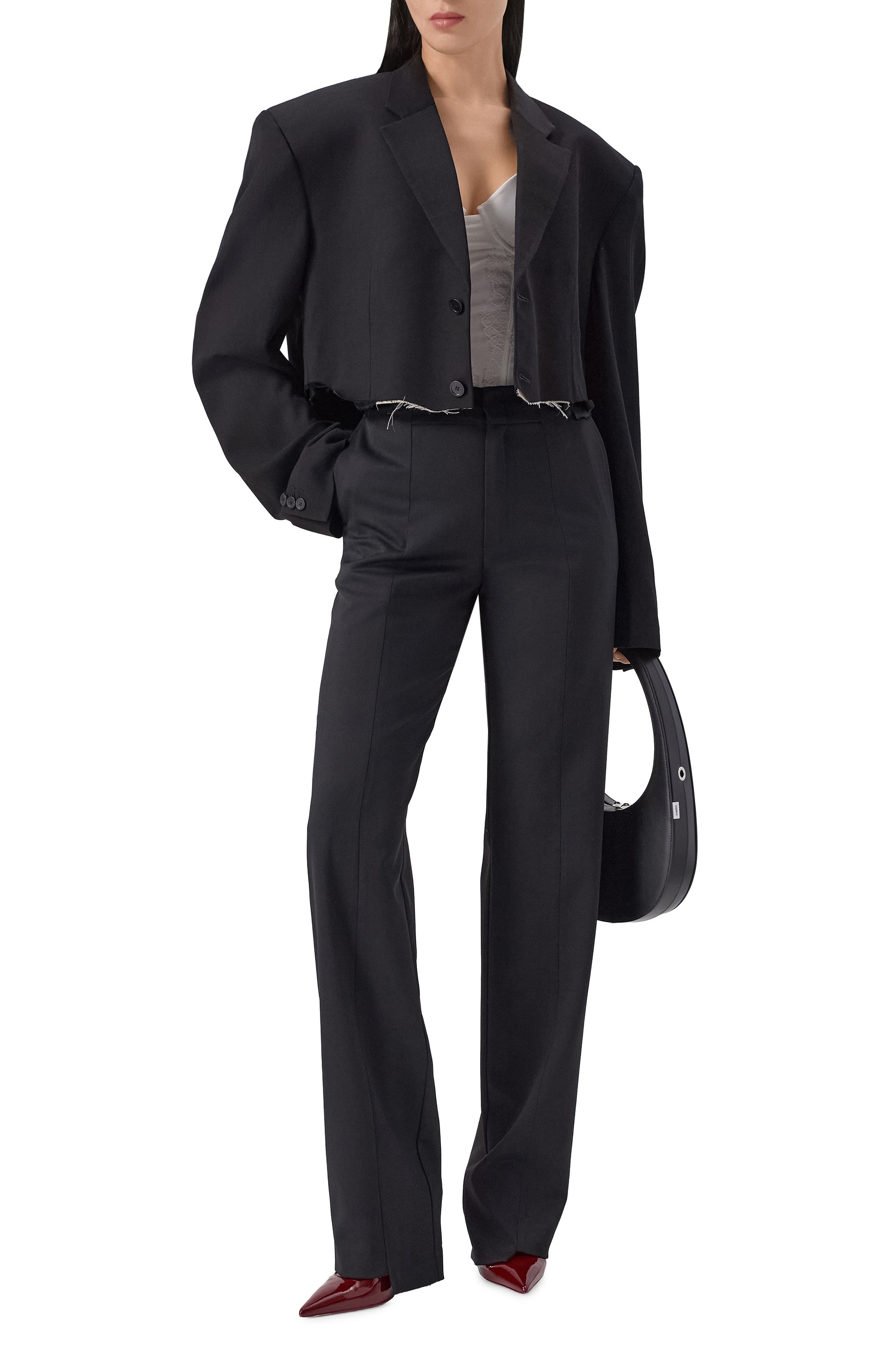 Шерстяные брюки VETEMENTS, арт. WE76TP357B/25025 W00L, фото 2