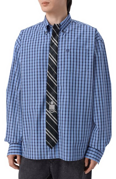 Хлопковая рубашка VETEMENTS, арт. ME76SH035N/26124 P0PLIN, фото 3