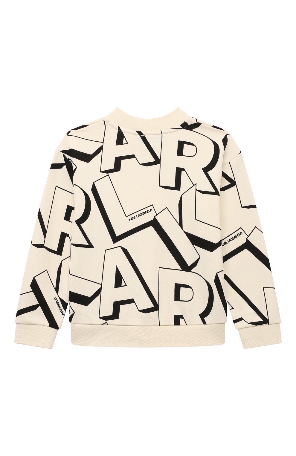 Хлопковый свитшот KARL LAGERFELD KIDS, арт. Z30251, фото 2