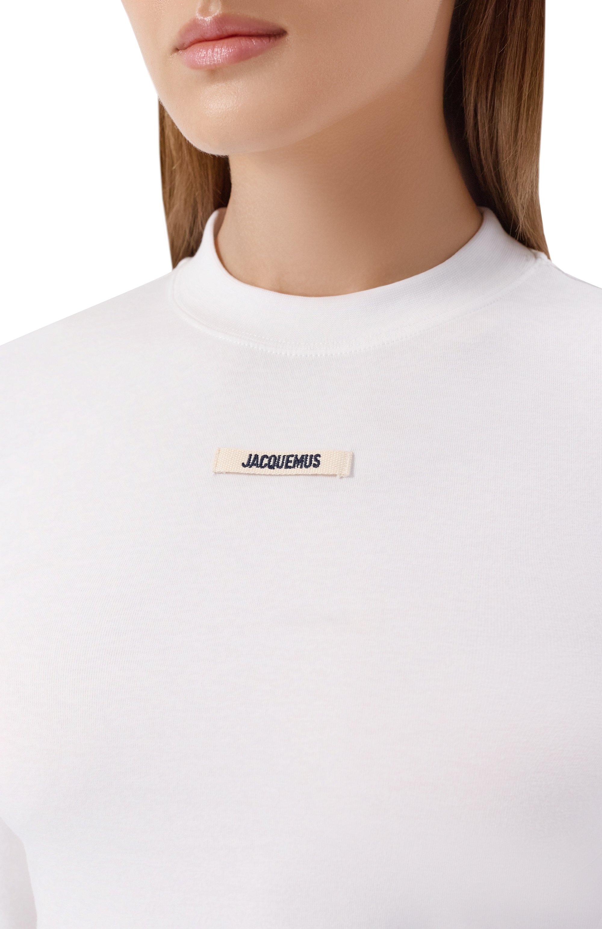 Хлопковый лонгслив JACQUEMUS, арт. 24ETSW00155/AJ00124, фото 5
