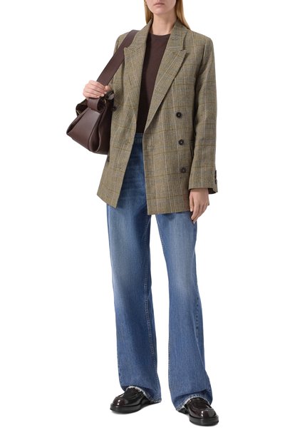 Кожаные пенни-лоферы trudi AGL, арт. D837001PG/FENIC, фото 3