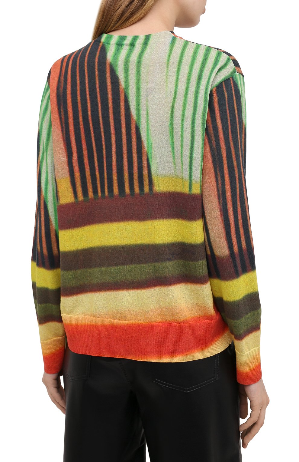 Хлопковый пуловер DRIES VAN NOTEN, арт. 211-31204-2708, фото 4