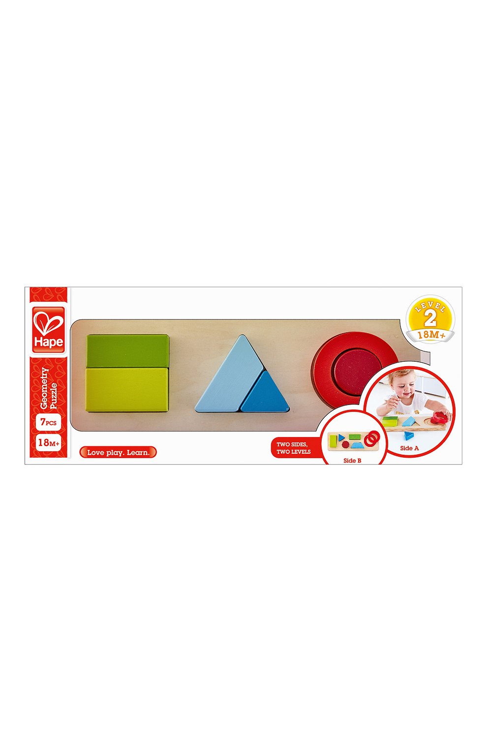 Игрушка-сортер Цвета и Формы HAPE детского разноцветного цвета — купить ...