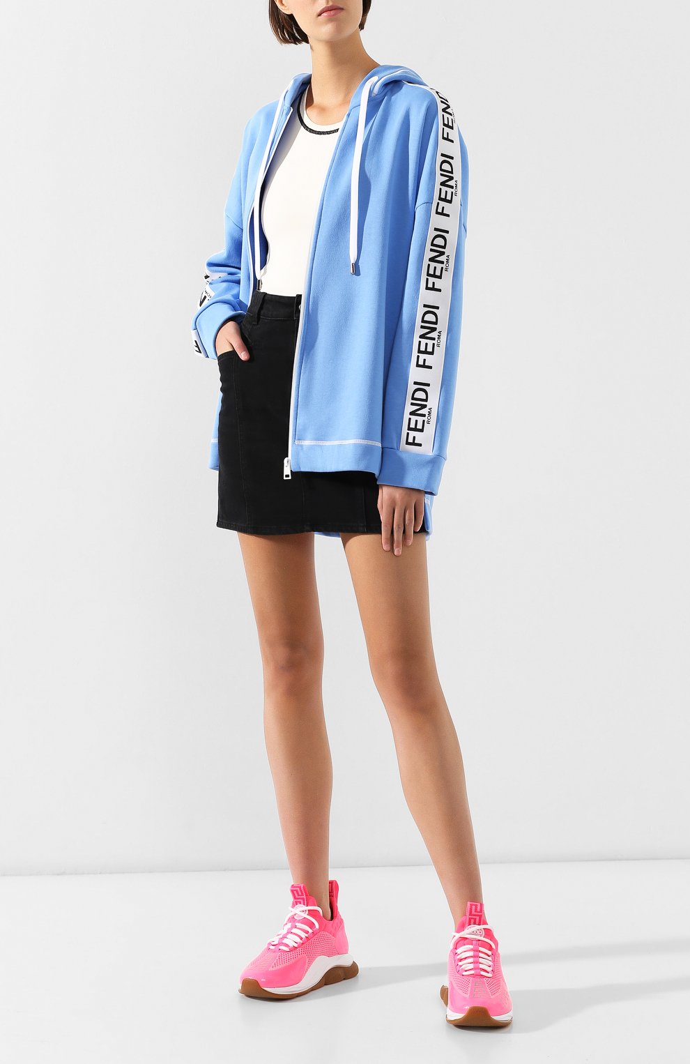 Хлопковый кардиган FENDI, арт. FAF081 A6JD, фото 2