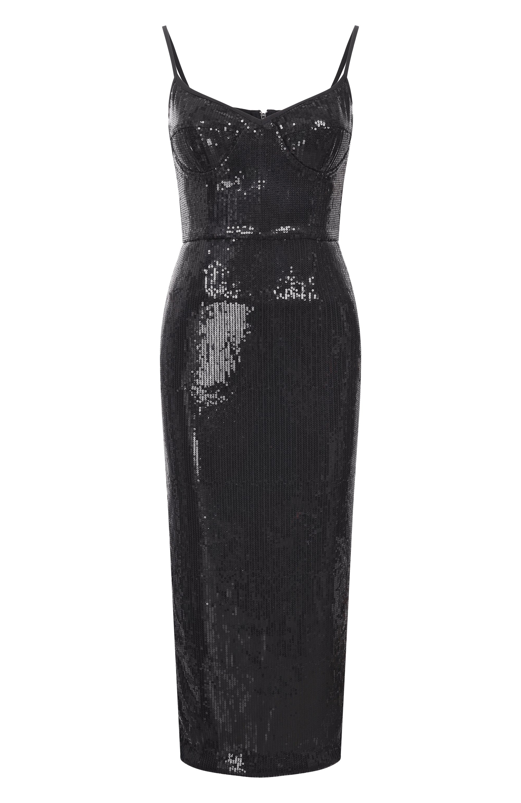 Платье с отделкой пайетками SASHA KIM, арт. SK-00001637, фото 1