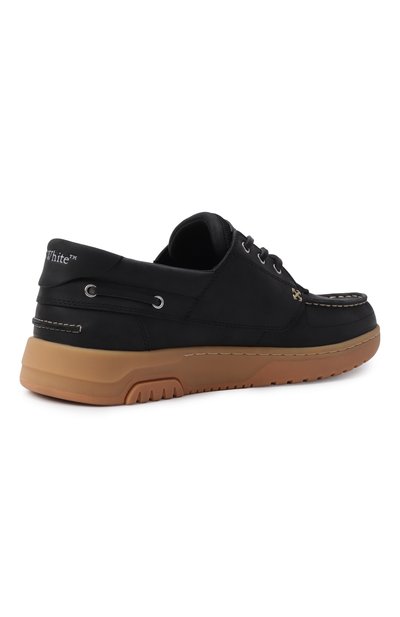 Кожаные топсайдеры snoooafer OFF-WHITE, арт. 0MIY001F25LEA0011061, фото 4