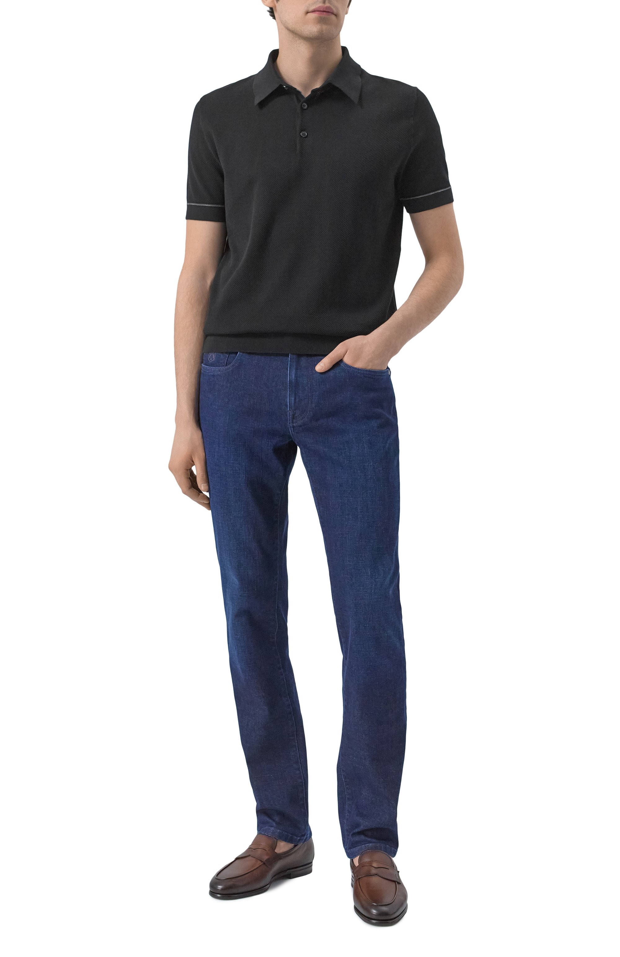 Кожаные пенни-лоферы carlos SANTONI, арт. MCNG18837SI90MEM, фото 2