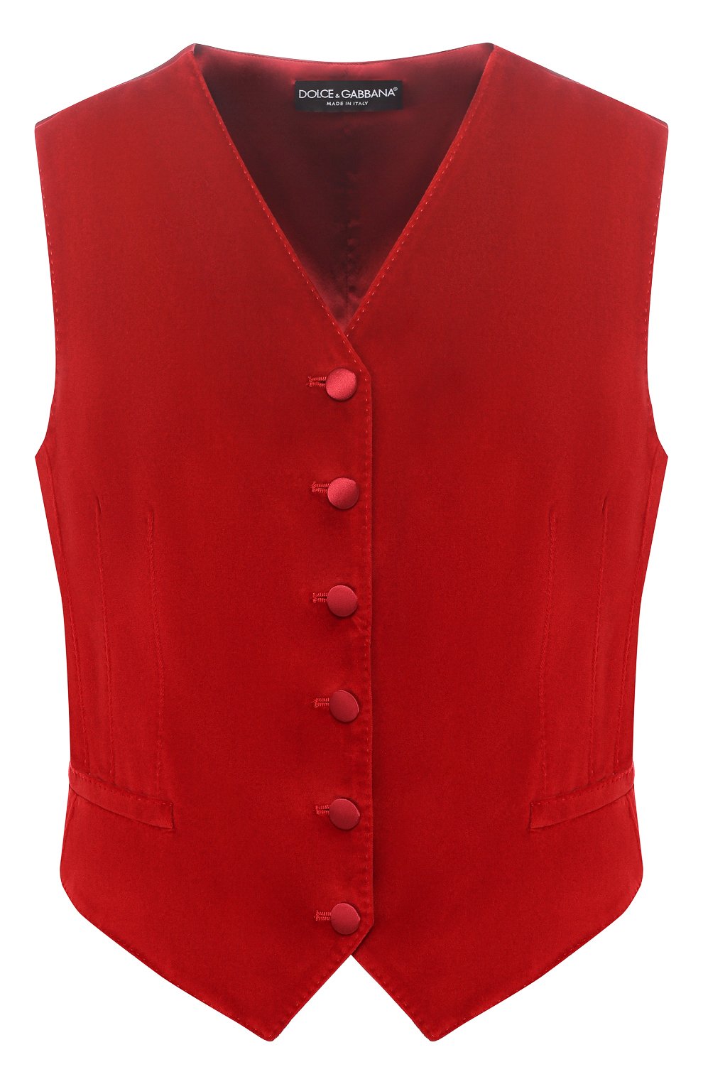 Бархатный жилет DOLCE & GABBANA, арт. F79H6T/FUVJZ, фото 1