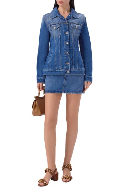 Кожаные босоножки keira 60 DOLCE & GABBANA, арт. CR1972/A6745, фото 3