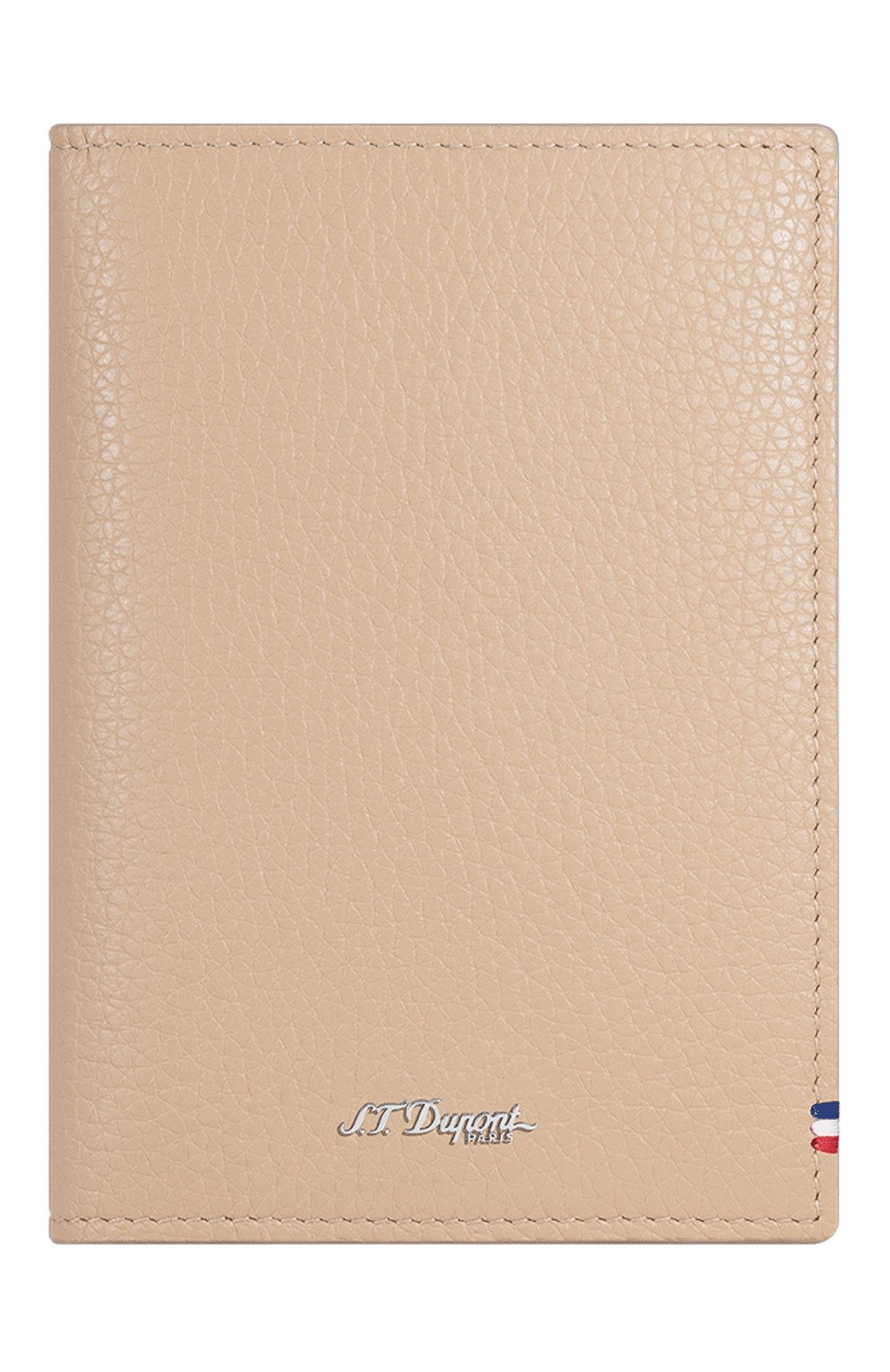 Кожаная обложка для паспорта S.T. DUPONT бежевого цвета по цене 42900 руб., арт. 199226, фото 1 Кожаная обложка для паспорта S.T. DUPONT, арт. 199226, фото 1
